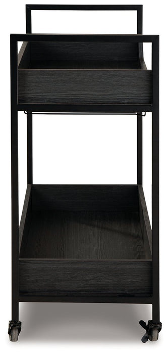 Yarlow Bar Cart - LasVegasFurnitureOnline.com