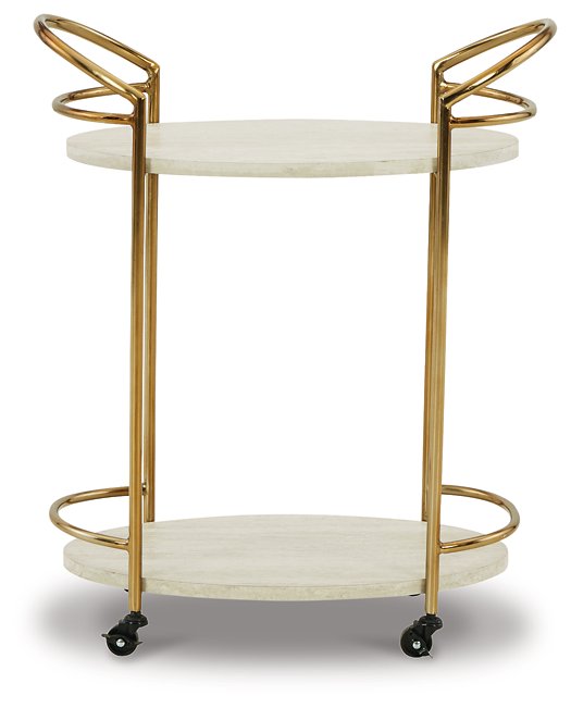 Tarica Bar Cart - LasVegasFurnitureOnline.com