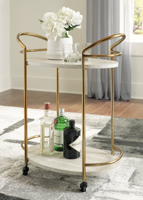 Tarica Bar Cart - LasVegasFurnitureOnline.com