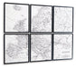 Avanworth Wall Art (Set of 6) - LasVegasFurnitureOnline.com