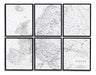 Avanworth Wall Art (Set of 6) - LasVegasFurnitureOnline.com