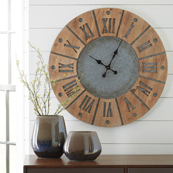 Payson Wall Clock - LasVegasFurnitureOnline.com