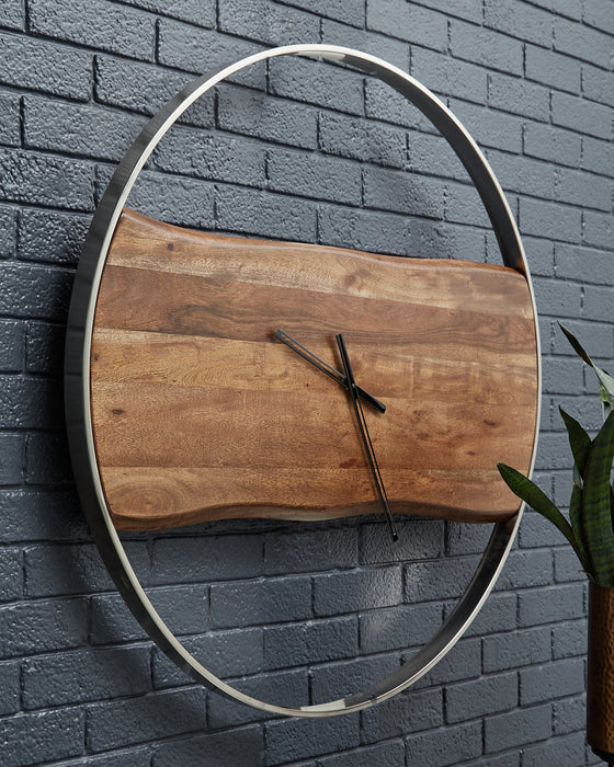 Panchali Wall Clock - LasVegasFurnitureOnline.com