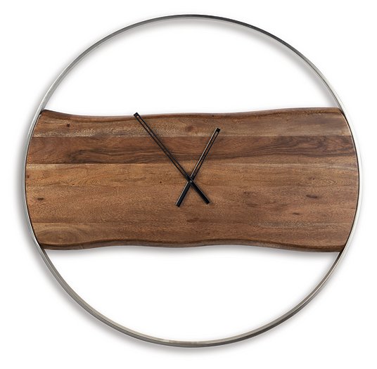 Panchali Wall Clock - LasVegasFurnitureOnline.com