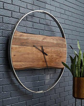 Panchali Wall Clock - LasVegasFurnitureOnline.com