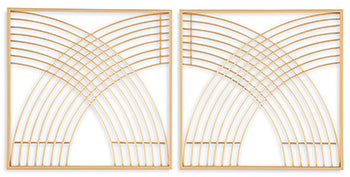 Dalkins Wall Decor (Set of 2) - LasVegasFurnitureOnline.com