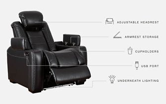 Party Time Power Recliner - LasVegasFurnitureOnline.com