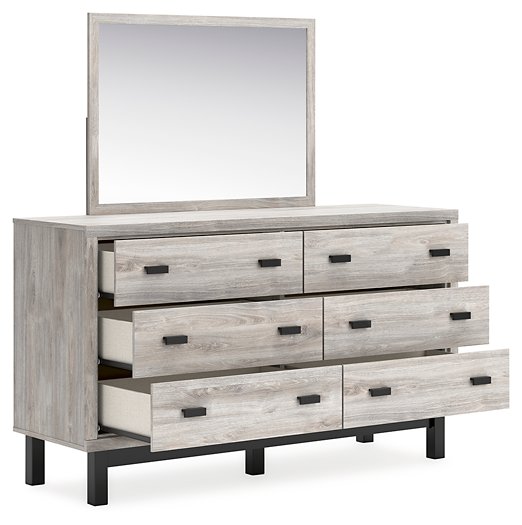 Vessalli Dresser and Mirror - LasVegasFurnitureOnline.com