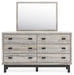 Vessalli Dresser and Mirror - LasVegasFurnitureOnline.com