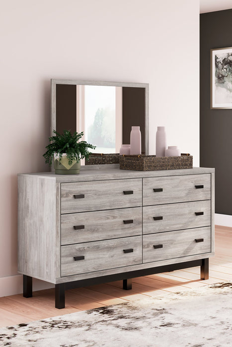 Vessalli Dresser and Mirror - LasVegasFurnitureOnline.com