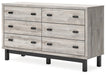 Vessalli Dresser and Mirror - LasVegasFurnitureOnline.com