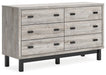 Vessalli Dresser and Mirror - LasVegasFurnitureOnline.com