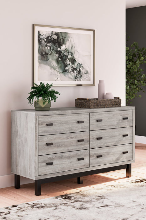 Vessalli Dresser and Mirror - LasVegasFurnitureOnline.com