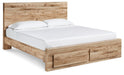 Hyanna Panel Storage Bed - LasVegasFurnitureOnline.com