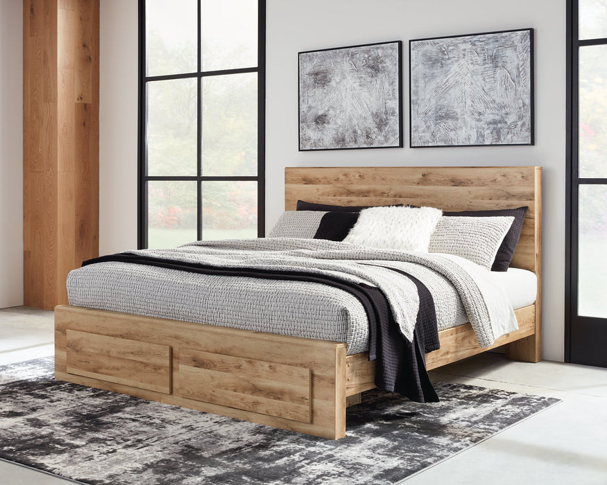 Hyanna Panel Storage Bed - LasVegasFurnitureOnline.com