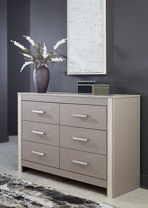 Surancha Dresser and Mirror - LasVegasFurnitureOnline.com