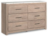 Senniberg Dresser and Mirror - LasVegasFurnitureOnline.com