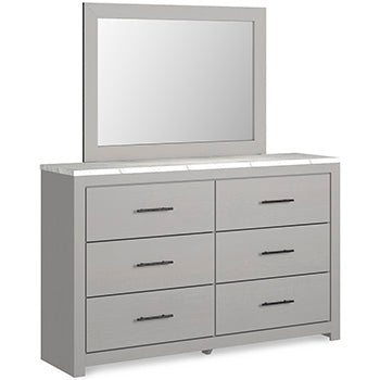 Cottonburg Dresser and Mirror - LasVegasFurnitureOnline.com