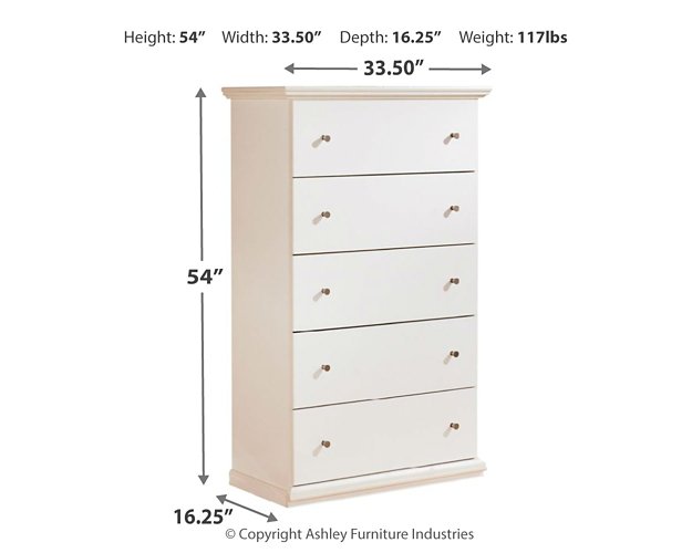 Bostwick Shoals Youth Chest of Drawers