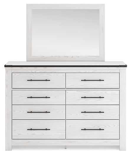 Schoenberg Dresser and Mirror - LasVegasFurnitureOnline.com