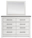 Schoenberg Dresser and Mirror - LasVegasFurnitureOnline.com