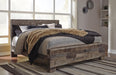 Derekson Bed with 6 Storage Drawers - LasVegasFurnitureOnline.com