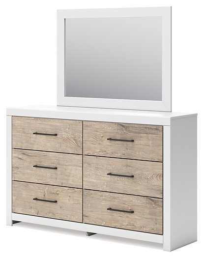 Charbitt Dresser and Mirror - LasVegasFurnitureOnline.com