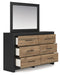 Vertani Dresser and Mirror - LasVegasFurnitureOnline.com