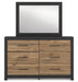 Vertani Dresser and Mirror - LasVegasFurnitureOnline.com