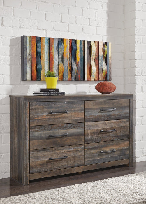 Drystan Dresser and Mirror - LasVegasFurnitureOnline.com