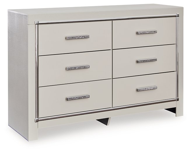 Zyniden Dresser and Mirror - LasVegasFurnitureOnline.com