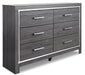 Lodanna Dresser and Mirror - LasVegasFurnitureOnline.com