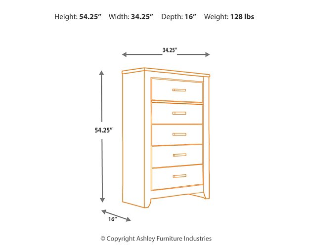 Zelen Chest of Drawers - LasVegasFurnitureOnline.com