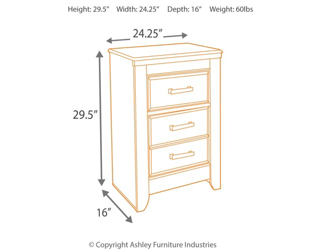 Juararo Nightstand - LasVegasFurnitureOnline.com