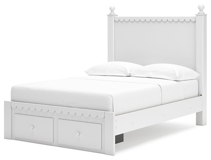 Mollviney Panel Storage Bed - LasVegasFurnitureOnline.com