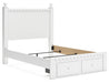 Mollviney Panel Storage Bed - LasVegasFurnitureOnline.com