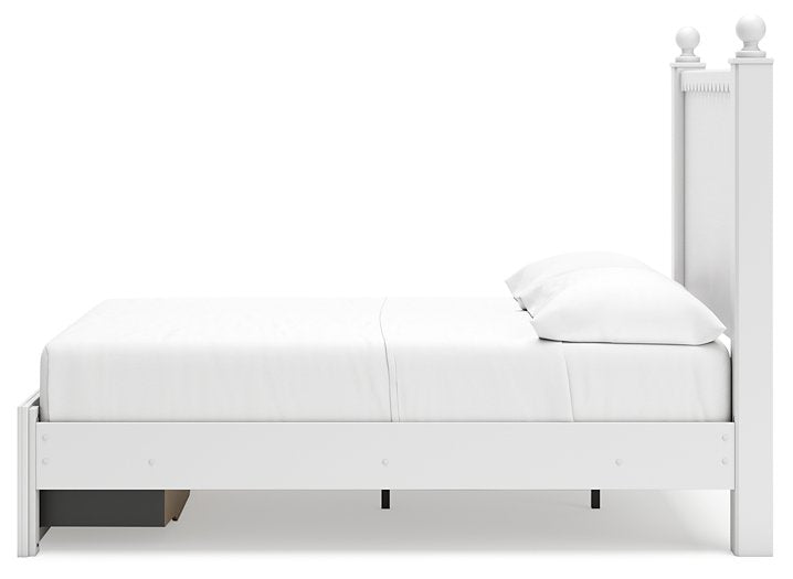 Mollviney Panel Storage Bed - LasVegasFurnitureOnline.com