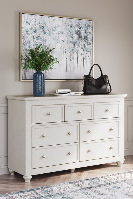 Grantoni Dresser and Mirror - LasVegasFurnitureOnline.com