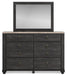 Nanforth Dresser and Mirror - LasVegasFurnitureOnline.com