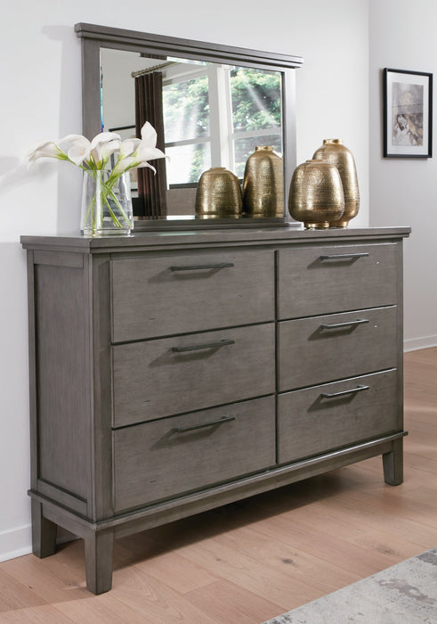 Hallanden Dresser and Mirror - LasVegasFurnitureOnline.com