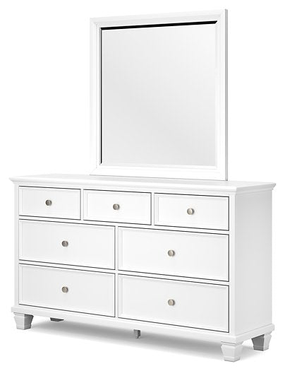 Fortman Dresser and Mirror - LasVegasFurnitureOnline.com