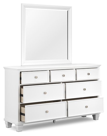 Fortman Dresser and Mirror - LasVegasFurnitureOnline.com