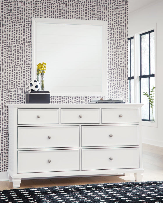 Fortman Dresser and Mirror - LasVegasFurnitureOnline.com