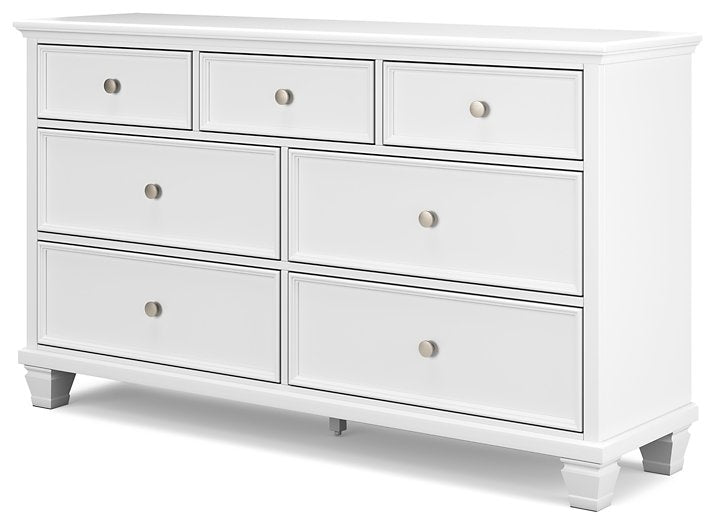 Fortman Dresser and Mirror - LasVegasFurnitureOnline.com