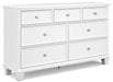 Fortman Dresser and Mirror - LasVegasFurnitureOnline.com