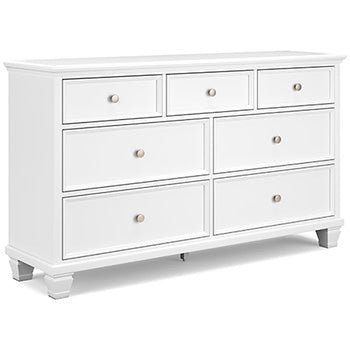 Fortman Dresser and Mirror - LasVegasFurnitureOnline.com