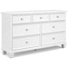 Fortman Dresser and Mirror - LasVegasFurnitureOnline.com