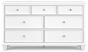 Fortman Dresser and Mirror - LasVegasFurnitureOnline.com