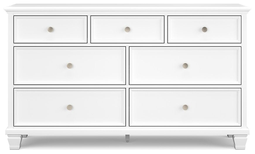 Fortman Dresser and Mirror - LasVegasFurnitureOnline.com