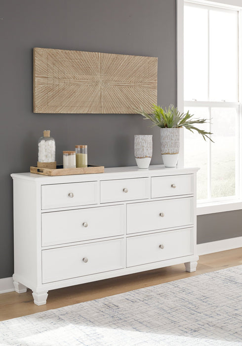 Fortman Dresser and Mirror - LasVegasFurnitureOnline.com